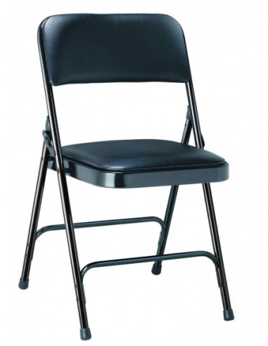 Chaise pliante Super confort - Tissu Gris - Pieds métal Noir - Chaises  Pliantesfavorable à acheter dans notre magasin