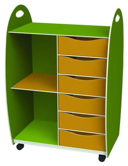 Meuble bas de rangement, Mobilier d'enseignement